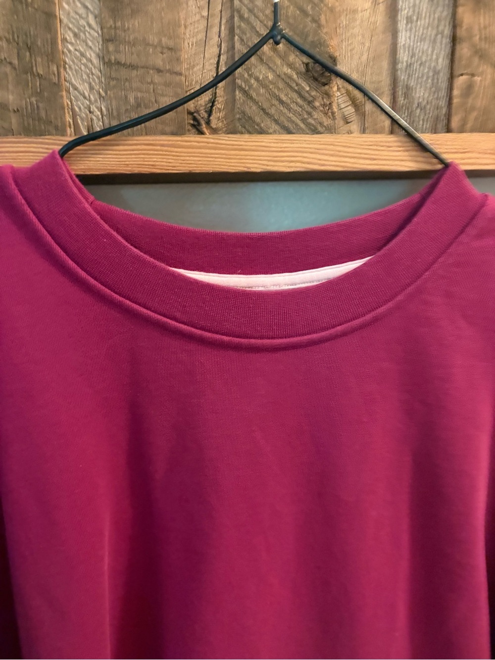 Lululemon Perfectly Oversized Crew Magenta - Picture 3 of 5